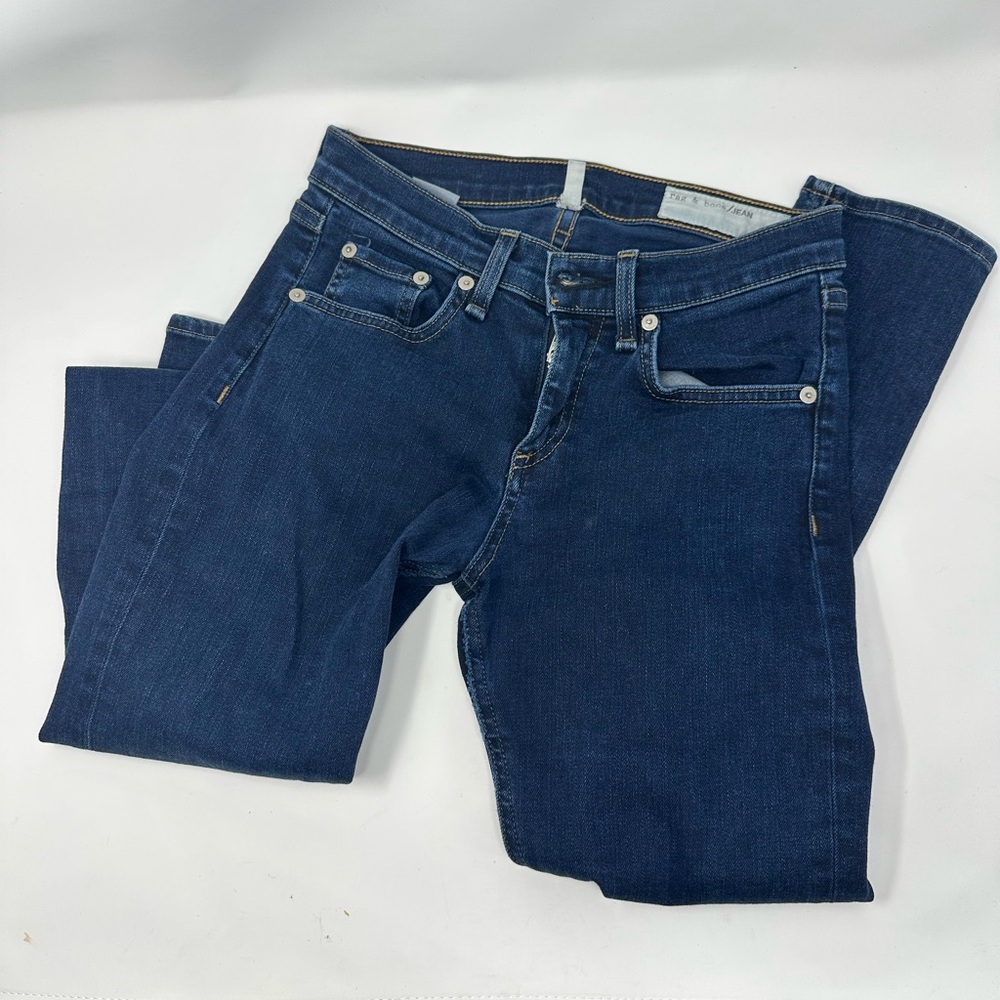 RAG and bone high rise skinny jean size 25
